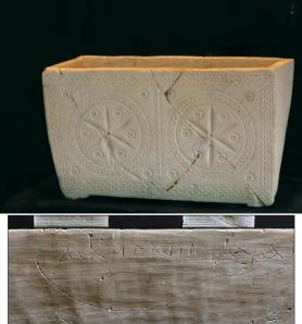 Mariamene ossuary & inscription