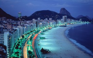 Copacabana Beach, Rio de Janeiro, Brazil