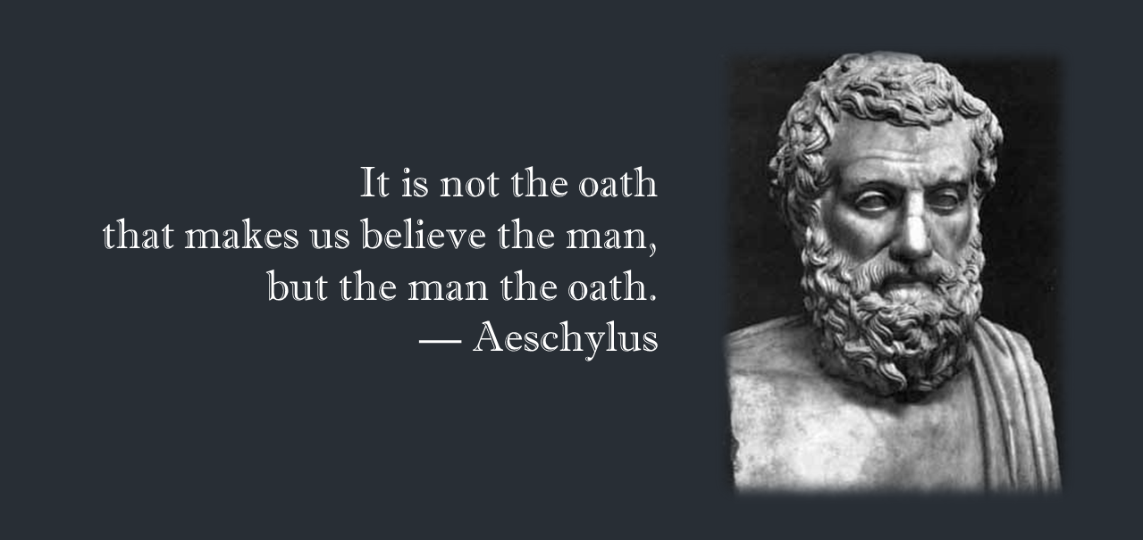 Aeschylus quote