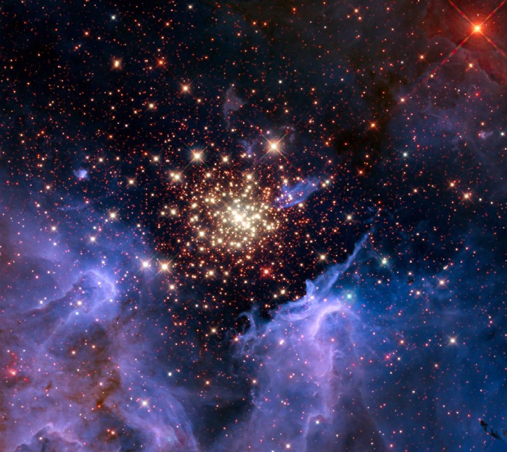 NGC 3603 star-cluster